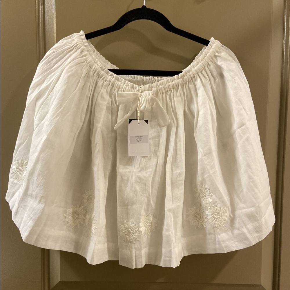 NWT Innika Choo Terri Belle Skirt “Milk” Size 1